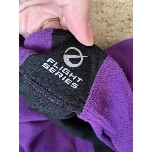North Face Flight Series Vapor Wick Fitted Fleece Jacket Purple Women's Sz Small - Picture 6 of 7